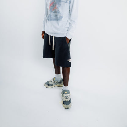 DARK GREY LABEL SHORTS