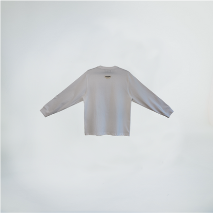 WHITE LONGSLEEVE T-SHIRT